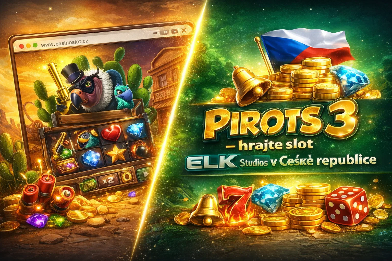 Pirots 3 — hrajte slot ELK Studios