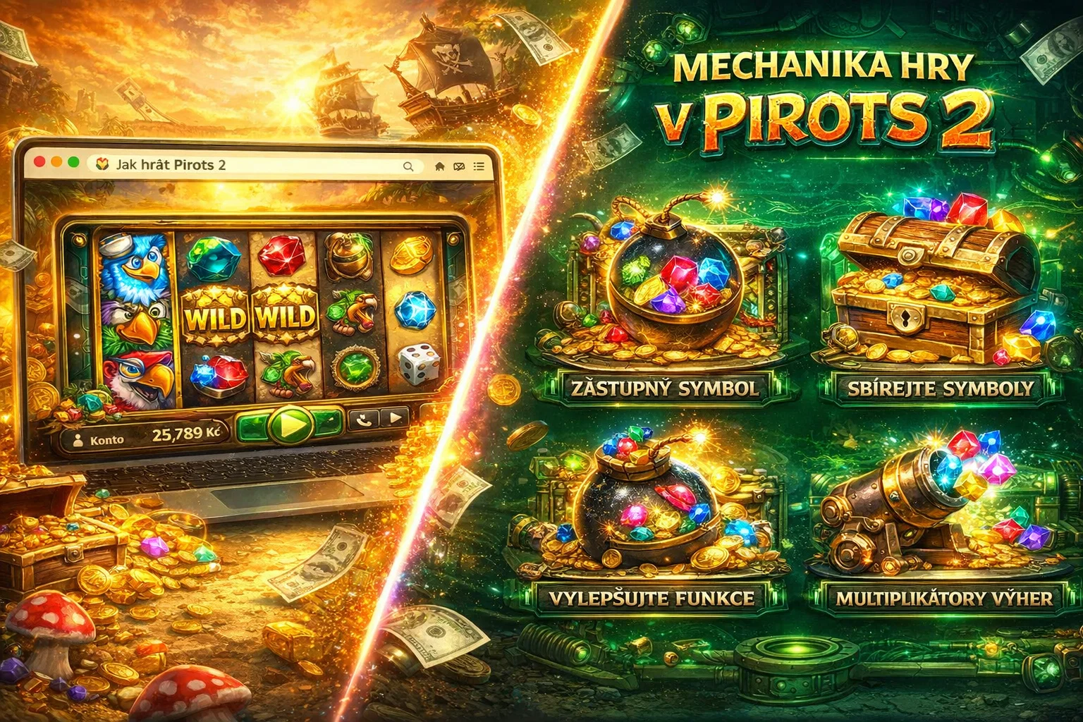 Mechanika hry v Pirots 2