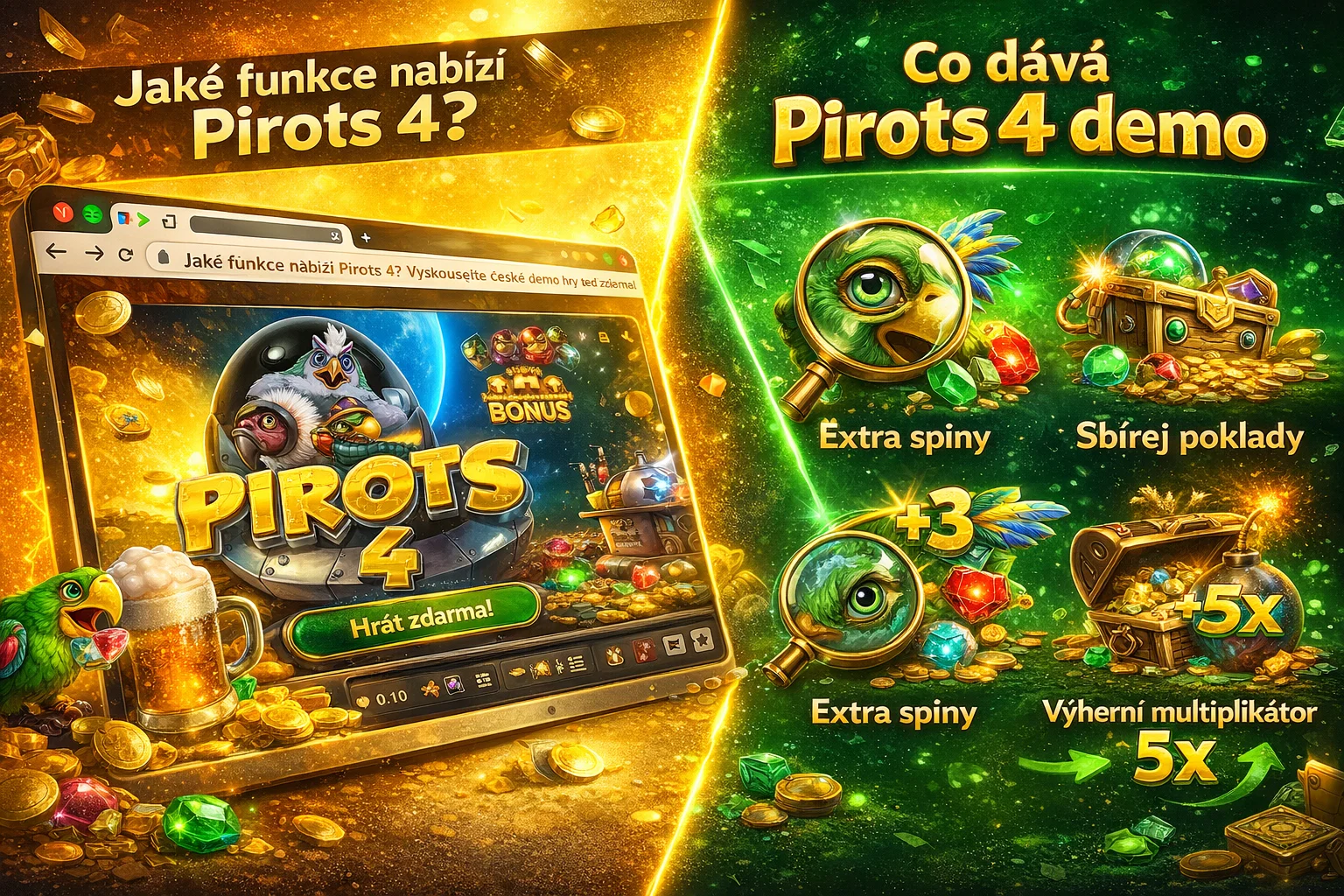 Demo verze Pirots 4